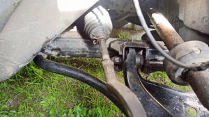 ЗАМЕНА РУЛЕВЫХ НАКОНЕЧНИКОВ в Nissan Almera III (G15)  во ДВОРЕ
