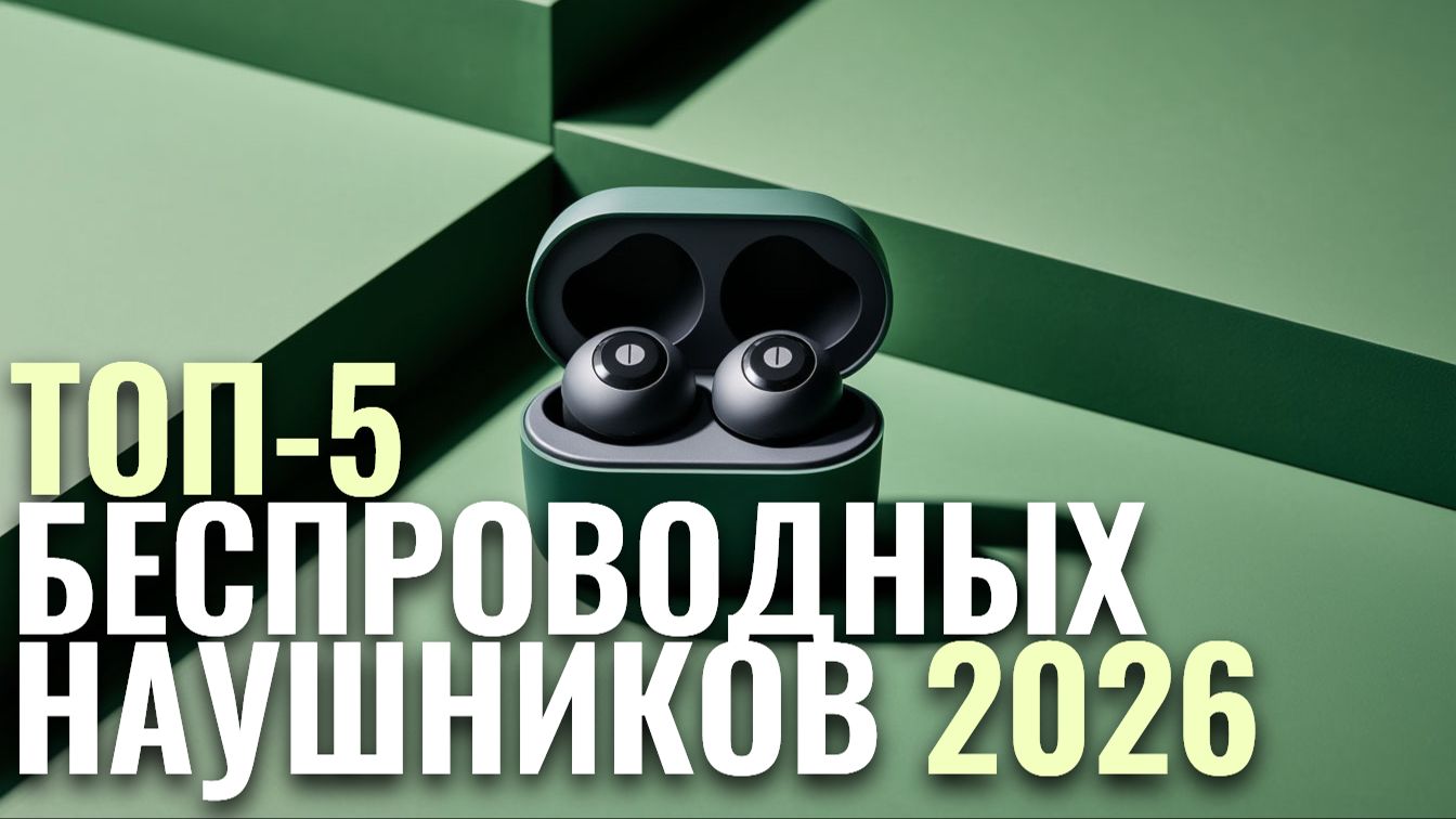 ТОП-5 лучших внутриканальных беспроводных наушников 2026 — рейтинг и сравнение