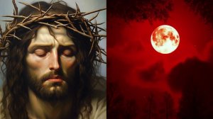 НАД ГОЛОВОЙ ГОСПОДА Я ВИДЕЛА КРЕСТ КРОВАВЫЙ ,С КОТОРОГО КАПАЛА КРОВЬ И СТЕКАЛА ПО ЛИКУ СПАСИТЕЛЯ ч.9