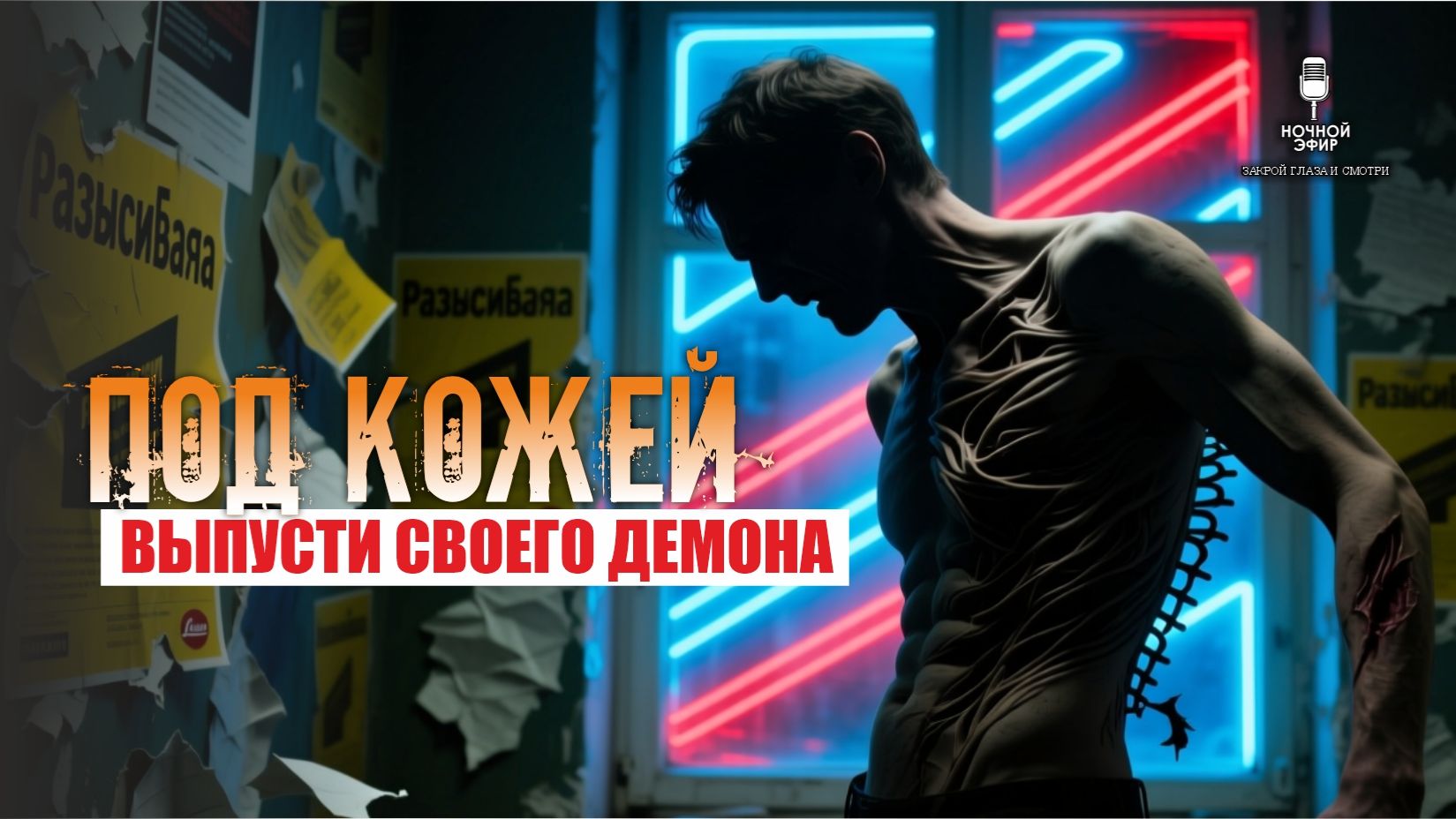 ЧТО скрывается под КОЖЕЙ? | Мистический рассказ в авторском прочтении | Ночной эфир