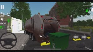 Купил новый мусоровоз. Работаю на мусоровозе DAF в Trash Truck Simulator! Собираю мусор на Дафе.