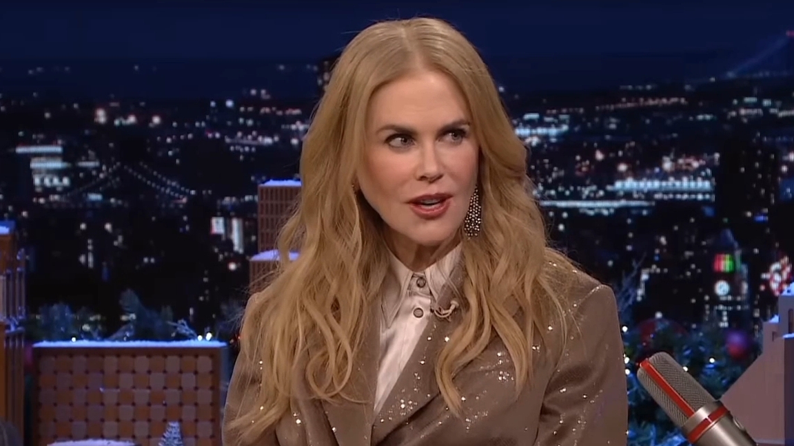 Николь Кидман отвечает на рождественские вопросы Джимми | «Вечернее шоу с Джимми Фэллоном» смотреть онлайн