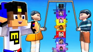 НИКОГДА НЕ ИГРАЙТЕ В БАШНЮ ТРОЛЛЕЙ ИГРА КАЛЬМАРА Майнкрафт Роблокс ДЕВУШКА ВИДЕО ТРОЛЛИНГ MINECRAFT