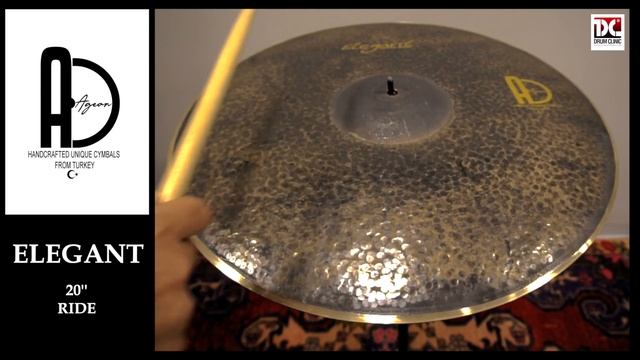 AGEAN CYMBALS ELEGANT 20  RIDE