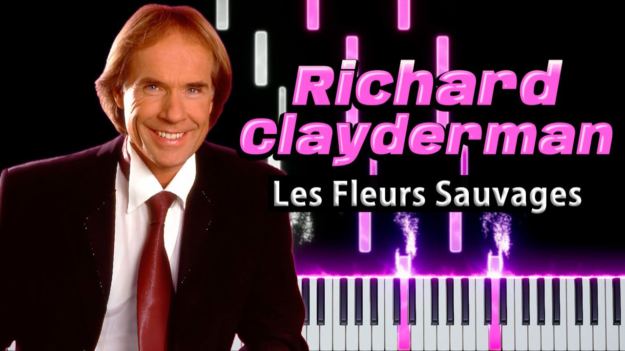 Les Fleurs Sauvages (Richard Clayderman) 【 КАВЕР НА ПИАНИНО 】 смотреть онлайн