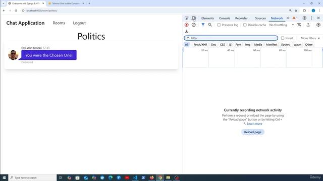 6 - Displaying Chat Messages in the Room смотреть онлайн