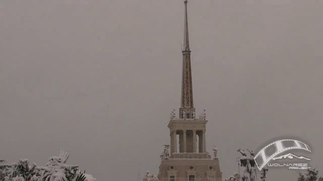 Снегопад в Сочи 2011