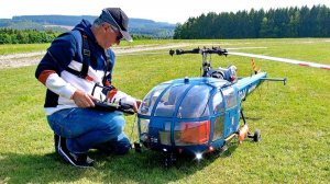 Вот это игрушка... Радиоуправляемый вертолёт «SA-316B Alouette 3»