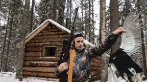 ДОБЫЛ 2 ТЕТЕРЕВА, В НИХ СРЕДСТВО № 1 ДЛЯ ЖЕЛУДКА! ОХОТА В ТАЙГЕ ОСЕНЬЮ.