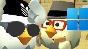 я играю первый раз в чикен ган на новой комп