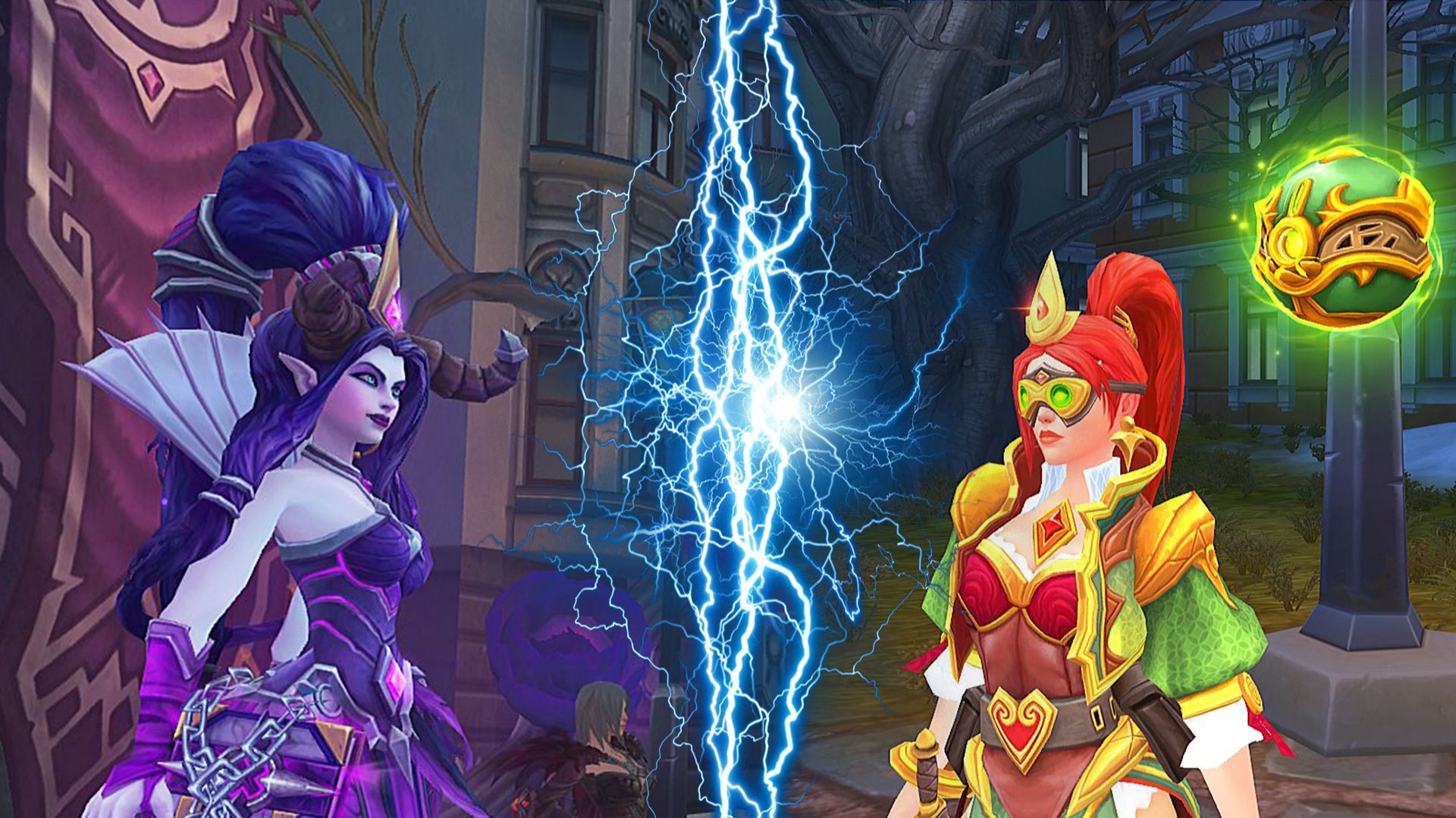 Спор двух богинь-сестёр. Достижение в игре Аллоды. Джигран.