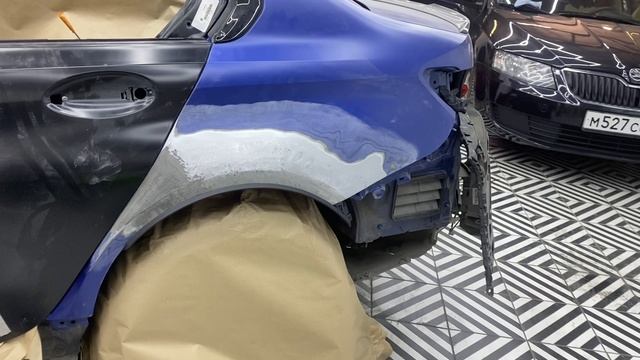 BMW M8 Gran Coupe Качественный Кузовной ремонт,матовая покраска Приморский район,Лахта Центр,Беговая