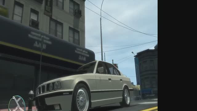 Grand Theft Auto IV Тест драйв BMW M5 E34 в GTA 4