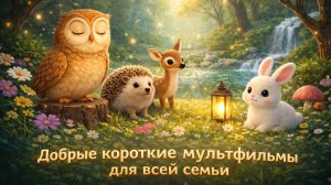Мультфильмы про животных без слов для сна и отдыха