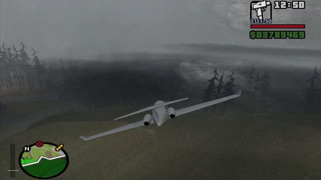 GTA_ San Andreas Облет всех городов на самолете