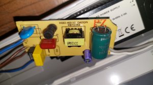 Мигает LED светильник, ремонт (не конденсаторы)