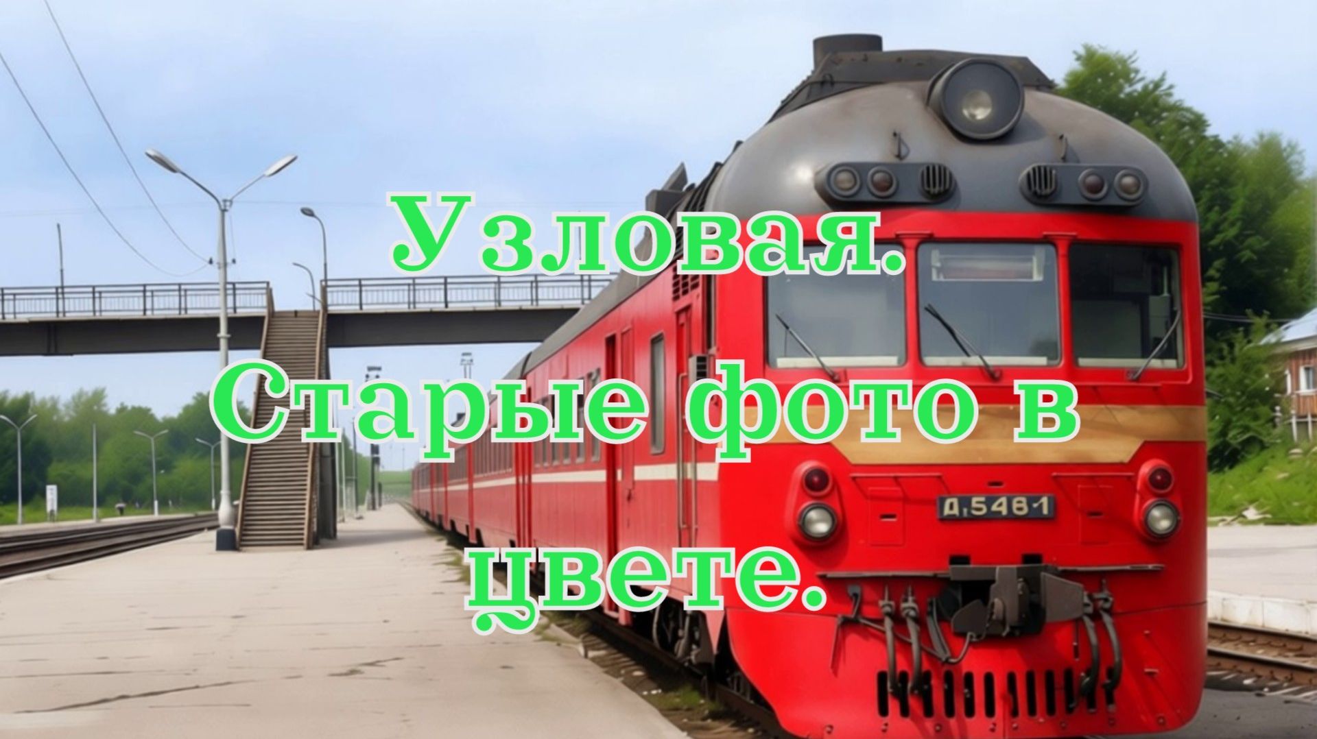 Узловая на старых фото и в цвете.