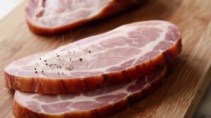 СВИНАЯ ШЕЯ СЫРОВЯЛЕННАЯ. Рецепт внутри! С Вас подписка, лайки и  комменты!