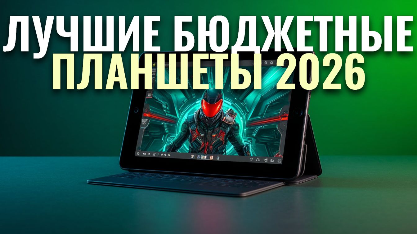 ТОП‑5 лучших планшетов по доступной цене для ежедневных задач в 2026 году