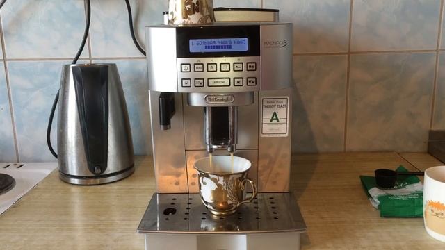 Кофемашина De Longhi ECAM22 360 S-как сварить молотый кофе смотреть онлайн