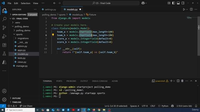 2 - Setup and Django Models смотреть онлайн