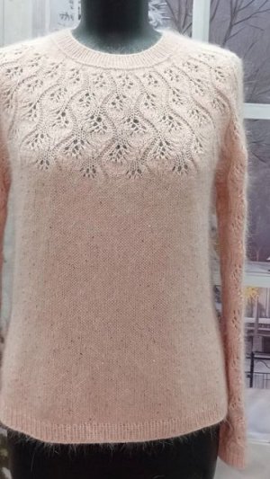 Кофточка «Ветка Сакуры», совместник продолжается, присоединяйтесь!