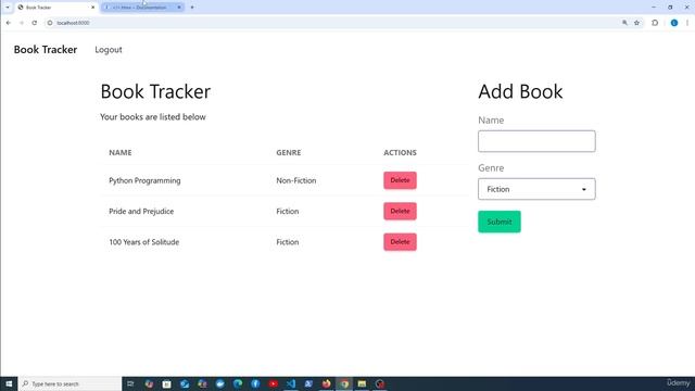 15 - hx-delete - Deleting books from user list смотреть онлайн