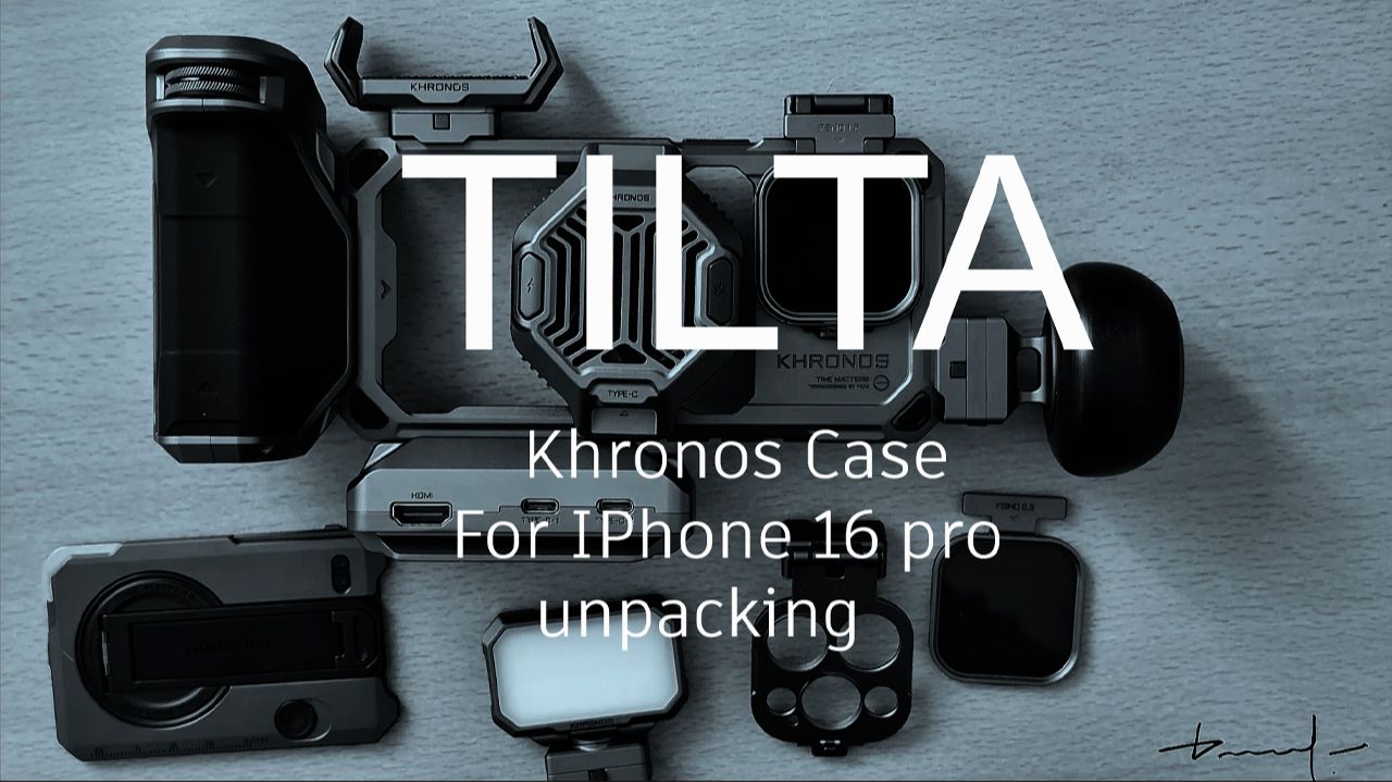 TILTA KHRONOS CASE IPhone 16 pro распаковка смотреть онлайн