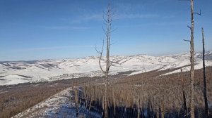 Виды с окрестных гор на Ильинку