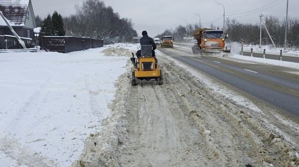 Работа на 904 Китайском мине-погрузчике