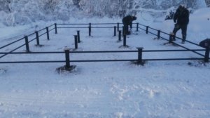 свайно винтовой фундамент.