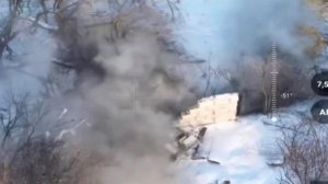 Минобороны показало кадры освобождения села Грабовское в Сумской области.