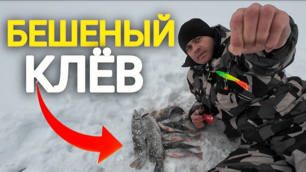 Рыбалка на балансир и блесну, Щука и окунь в каждой лунке. смотреть онлайн