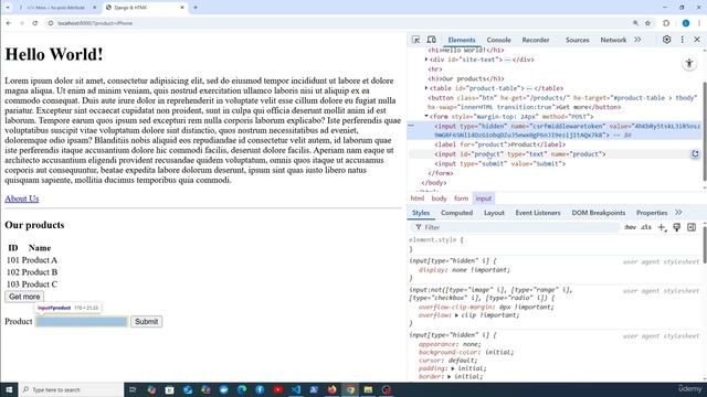 12 - hx-post and Form Submissions смотреть онлайн