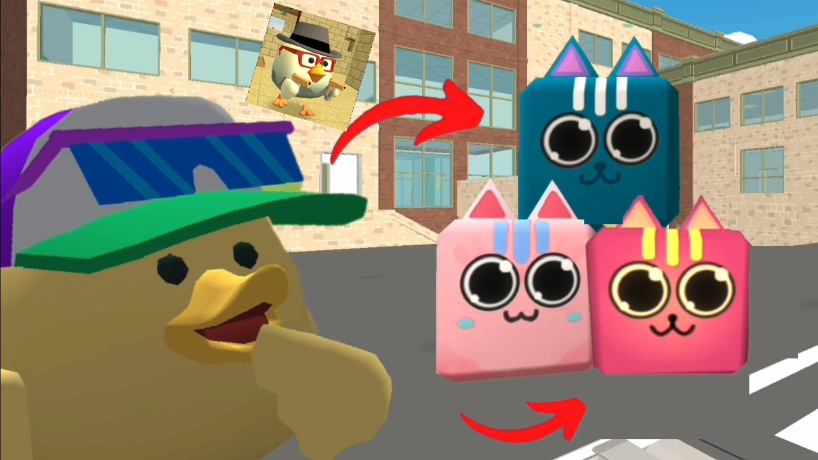 😱КАК ПОЛУЧИТЬ СКИН СИНЕГО, РОЗОВОГО и ФИОЛЕТОВОГО КОТА в ЧИКЕН ГАН! **Не КЛИКБЕЙТ!** смотреть онлайн