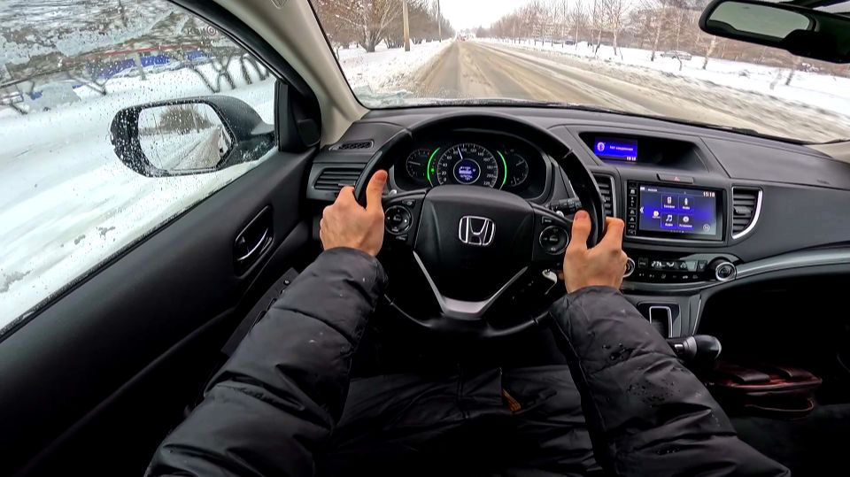 2018 HONDA CR-V 2.0L POV TEST DRIVE смотреть онлайн