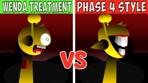 WENDA TREATMENT🌺... В СТИЛЕ ФАЗЫ 4💀!✨ МРАЧНОЕ ПРЕОБРАЖЕНИЕ!😱🔥