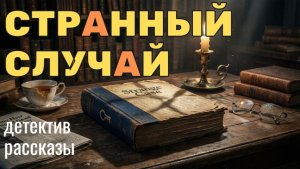 Аудиокнига "СТРАННЫЙ СЛУЧАЙ"  детектив два рассказа
