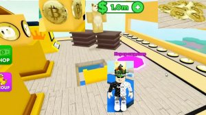 ПОСТРОИЛ МАГНАТ БИТКОЙНОВ В РОБЛОКС? Биткоин Тайкон Роблокс. Bitcoin Tycoon Roblox.
