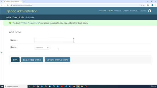5 - Django Admin setup смотреть онлайн