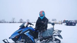 Бюджетный снегоход для всех! Sharmax SN-280. Тест-драйв