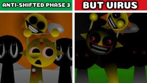 INCREDIBOX SPRUNKI🎵 ANTI-SHIFTED ФАЗА 3🌀: ОРИГИНАЛ VS VIRUS🦠 КТО ЛУЧШЕ?🤔💥