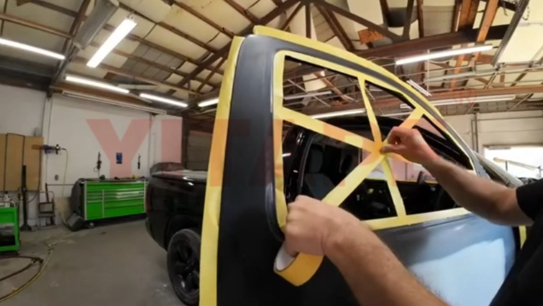 Как эффективнее использовать скотч покраска авто для защиты кузова автомобиля перед покраской! смотреть онлайн