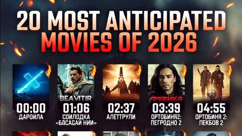 🔥 20 самых ожидаемых фильмов 2026 года! смотреть онлайн
