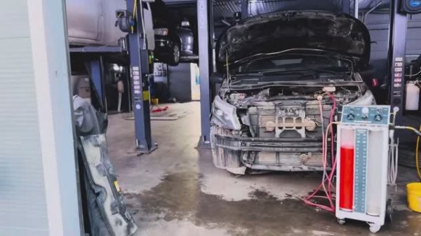 MERCEDES V CLASS 447 как не нужно делать ремонт кондиционера НЕПРАВИЛЬНЫЙ ремонт заднего контура