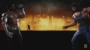 Mortal Kombat 11 - Джакс vs Рэмбо. Бруталити