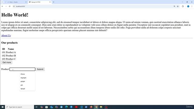 14 - hx-on and event handling смотреть онлайн