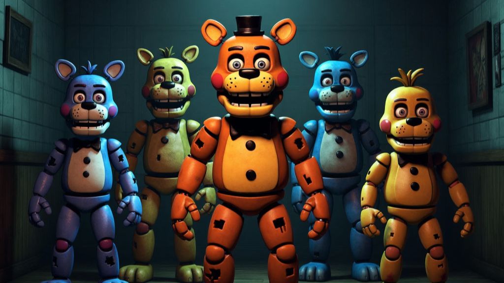 прохождение 2-ой ночи в #Five nights at Freddie's 4 смотреть онлайн