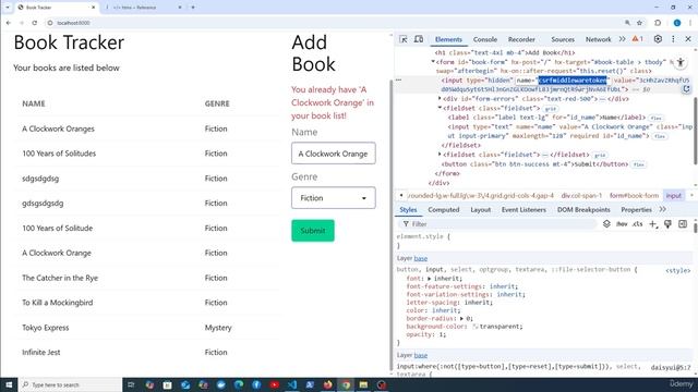 12 - Calling JavaScript functions with hx-on смотреть онлайн