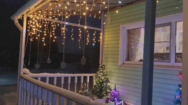 Зимняя дача 03.01.26.❄️Снег идёт.❄️ Ленинградская область. смотреть онлайн